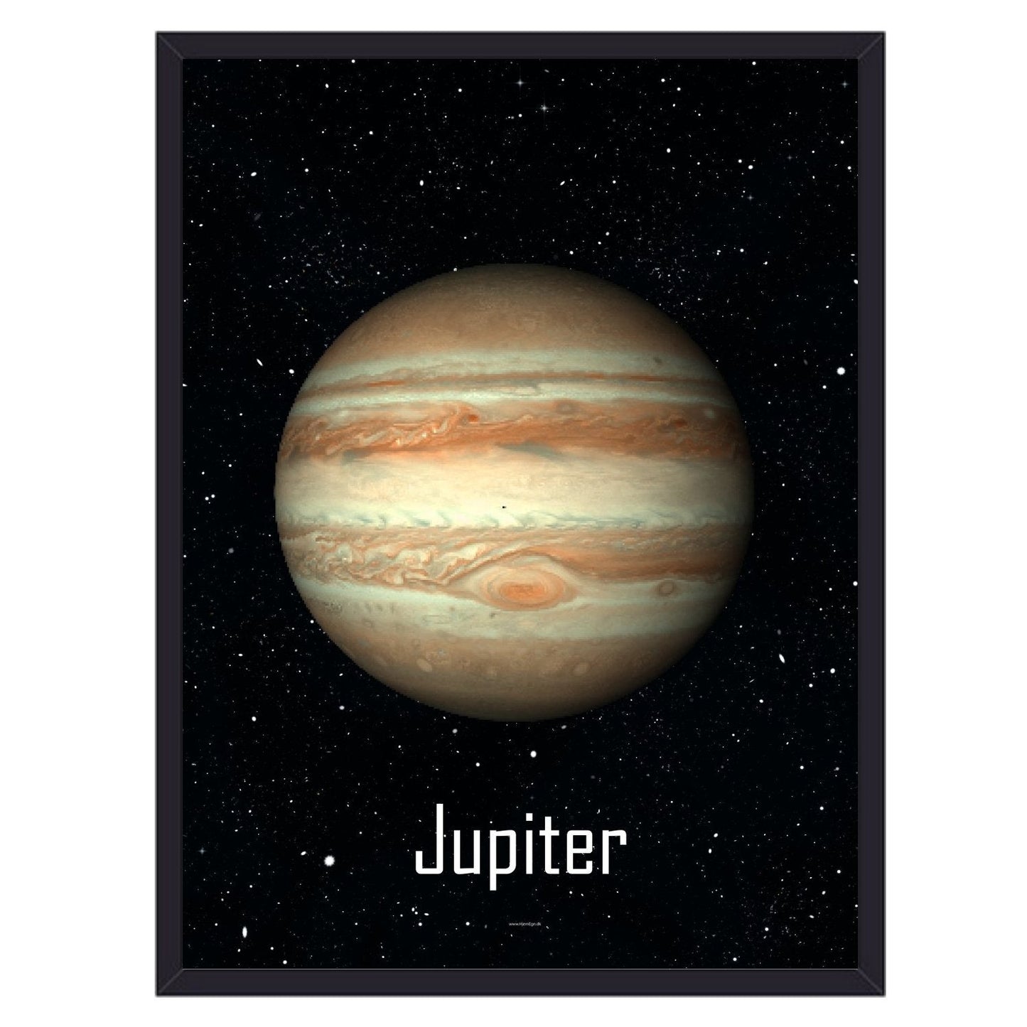 Jupiter planet plakat