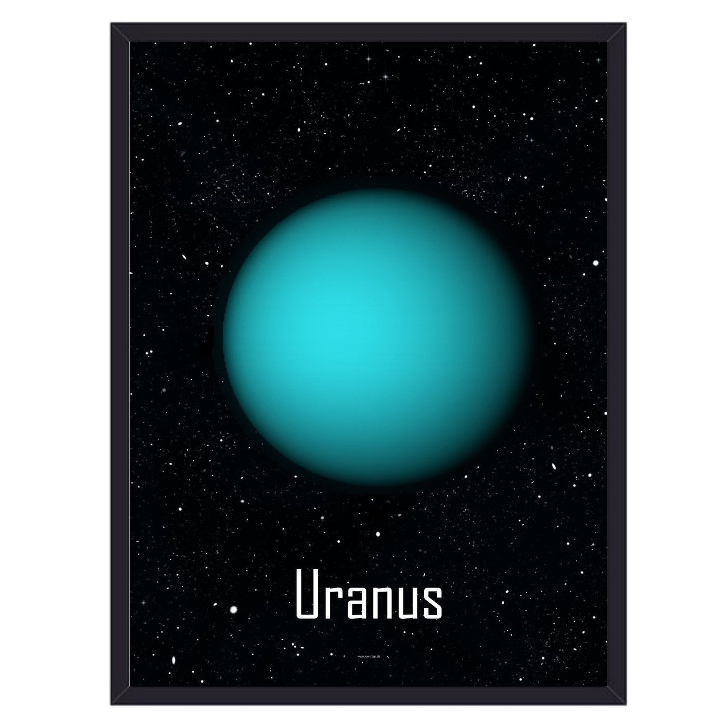 Uranus planet plakat